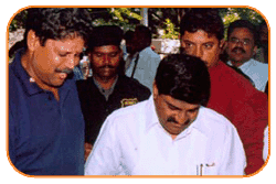 Mr. N Bitra, Friends & Family, With Mr. Kapil Dev & Sri PNV Prasad, Ex. SAAP Chairman, The occasion of Kinetic Boss Vehicle Opening at Bitra's House At Banjara Hills, Road No. 10, On 21st Oct'2002. Mr. N Bitra, Friends & Family, With Mr. Kapil Dev & Sri PNV Prasad, Ex. SAAP Chairman, The occasion of Kinetic Boss Vehicle Opening at Bitra's House At Banjara Hills, Road No. 10, On 21st Oct'2002.