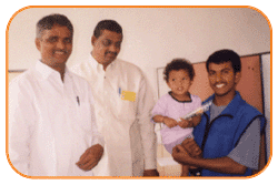 Mr. N Bitra & Bill Bitra with Ravula Chandra Sekhar reddy, M.P. & PVRK Prasad. Mr. N Bitra & Bill Bitra with Ravula Chandra Sekhar reddy, M.P. & PVRK Prasad.