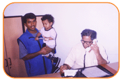 Mr. N.Bitra & Bill Bitra with Sri. Ummareddy Venkateswarlu Ex. M.P, Tenali. Mr. N.Bitra & Bill Bitra with Sri. Ummareddy Venkateswarlu Ex. M.P, Tenali.